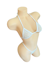 Load image into Gallery viewer, Microkini - White Mesh -LUX Collection-
