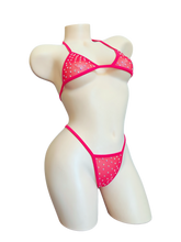 Load image into Gallery viewer, Microkini - Red Mesh -LUX Collection-
