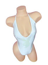 Load image into Gallery viewer, Playgirl Bodysuit - White -LUX Collection-
