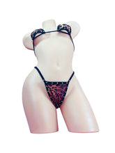 Load image into Gallery viewer, Mini Bunnykini - Leopard -LUX Collection-
