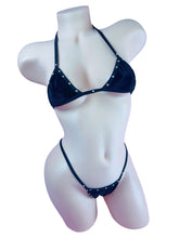 Load image into Gallery viewer, Microkini - Black Velvet -LUX Collection-
