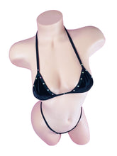 Load image into Gallery viewer, Microkini - Black Velvet -LUX Collection-

